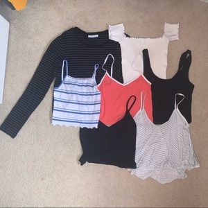 7 women’s / girls top bundle